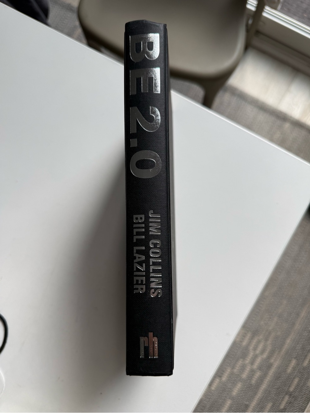 BE 2.0 Hardcover Book - Black with Silver Text
